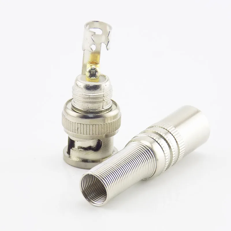 Разъем BNC коаксиальный RG59 Twist Spring Adapter Twist-on Male аксессуары для CCTV камеры комплект