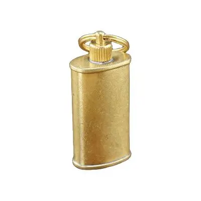 ZORRO 11 мл портативная латунная зажигалка масляная бутылочка банка 57 мм * 25 | Дом и