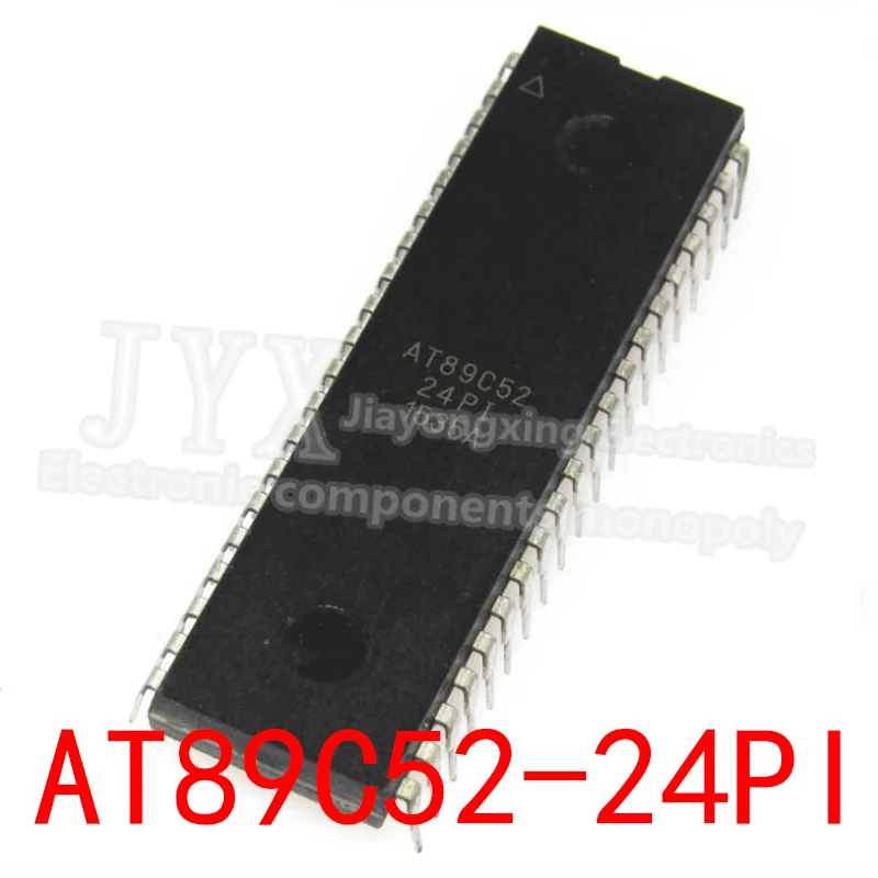 AT89C52-24PI AT89C52 AT89C52-24PC AT89C52-24PU 89C52 MCU 8 бит КБ FLASH DIP-40 | Электронные компоненты и