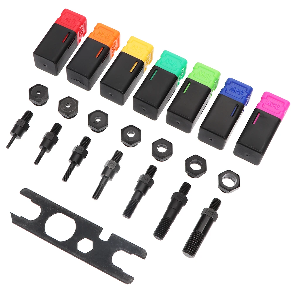 Ручной пистолет для заклепок и гаек набор ручного клепального пистолета