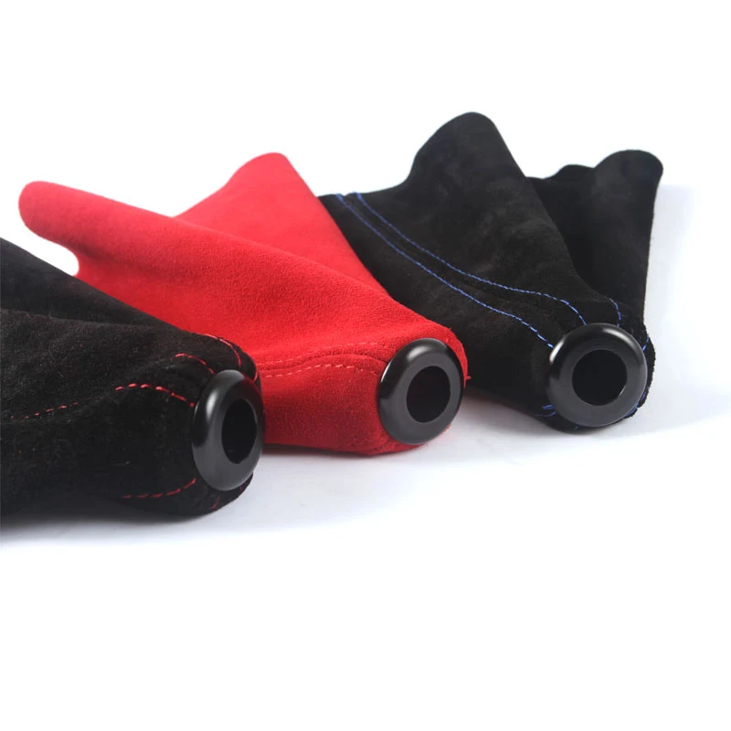 Универсальный замшевый кожаный переключатель передач ручной гоночный