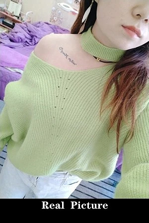 Женский зимний теплый белый свободный пуловер свитер женский осенне-весенний