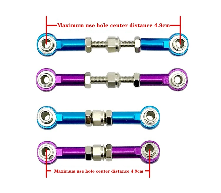 1 комплект из нержавеющей стали и алюминиевого сплава 3 мм отверстие Шариковая