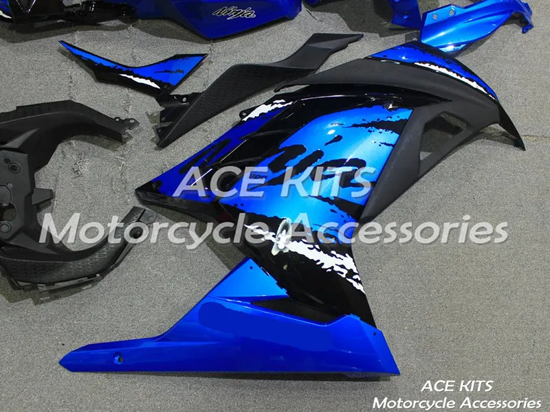 ACE KITS New ABS Injection Fairings Kit Fit For kawasaki NINJA250 NINJA300 2013 2015 2017 All sorts of color No.FF06 | Автомобили и
