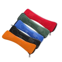 portable tableware zipper bag outdoor travel camping recyclable cutlery pouch