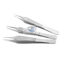 stainless steel beauty plastic shaping fine tweezers plastic shaping tweezers seam tweezers fat tweezers tooth horizontal stripe