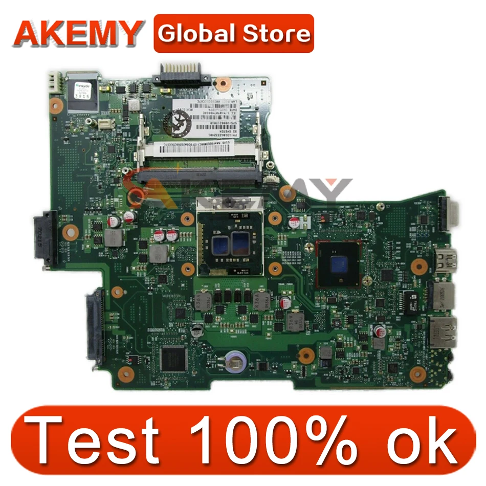 

Материнская плата AKEMY PN 1310A2332403 SPS V000218090 6050A2332401-MB-A03 для ноутбука toshiba Satellite L650, материнская плата HM55 DDR3