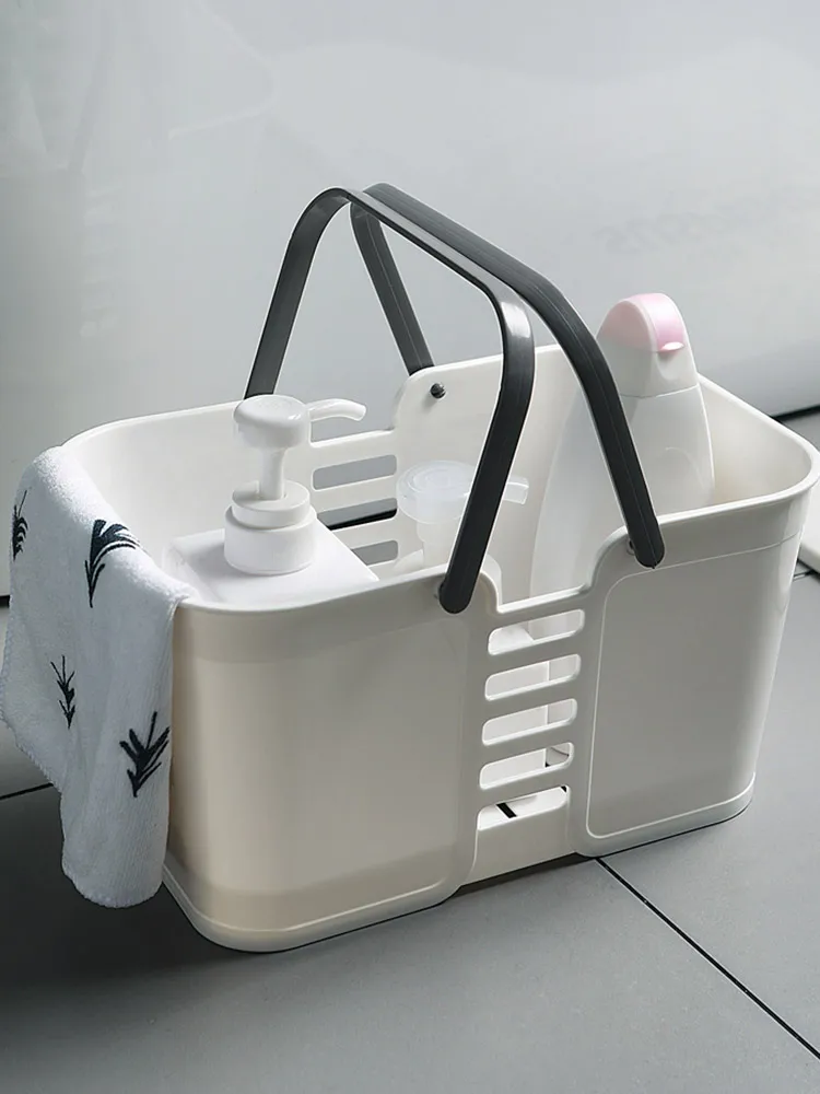 

Портативная пластиковая корзина для ванной комнаты