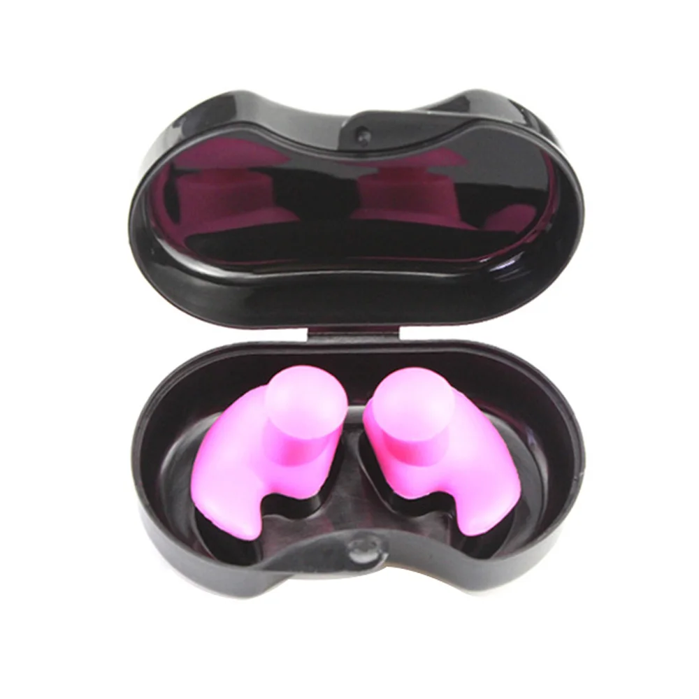 

1 Pair Diving Water Sports Swimming Accessories Earplugs Noise Reduction Earplugs Waterproof Dust-Proof Ear Silicone Sport Plugs