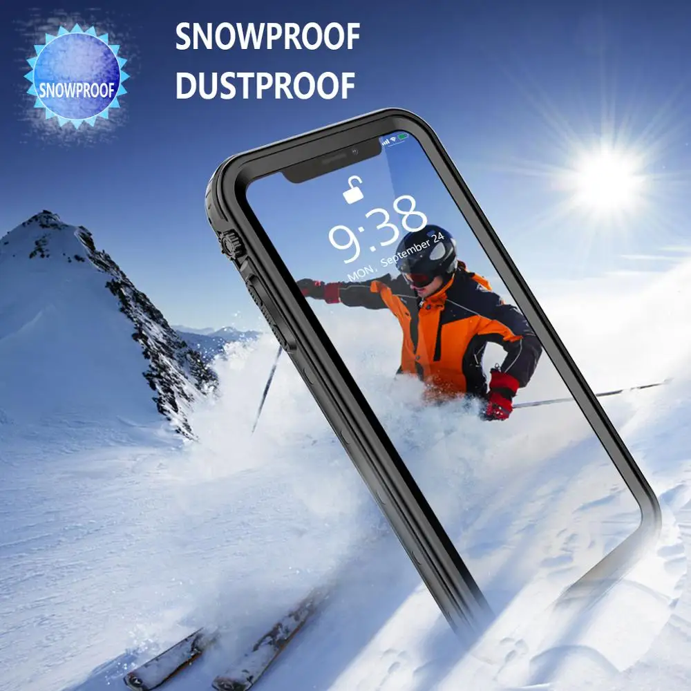 Водонепроницаемый чехол SHELLBOX для телефона iPhone XS Max ударопрочный плавания и