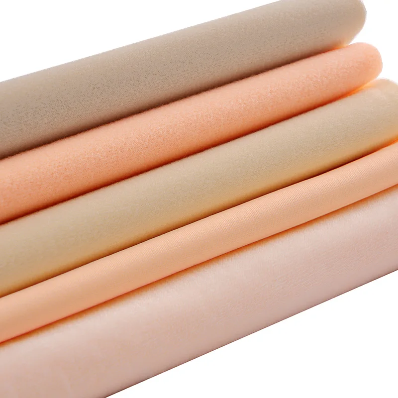 Телесный цвет кожа ткань мягкая короткая плюшевая ручная работа Diy кукла зимняя