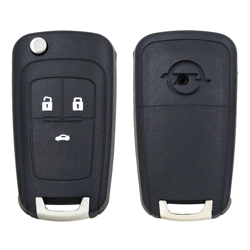 Пустая оболочка для дистанционного ключа с 3 кнопками Opel Astra J Zafira B Insignia Adam каскад