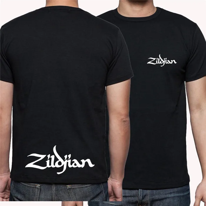 Высокое качество 2019 модные летние новые Zildjian мужские футболки с принтом