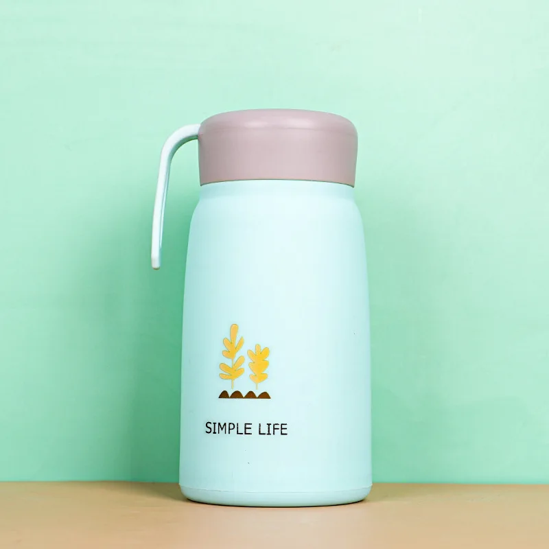 Милая Мини-термос для конфет Детская мультяшная бутылка горячей воды