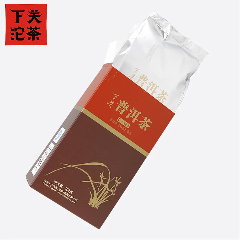 Xiaguan 2016 Yr Shu Pu-erh чай первого сорта сыпучий спелый ПУ-erh 100 г коробка | Дом и сад