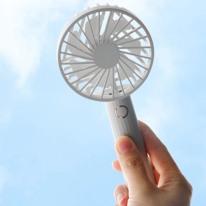 

Handheld Fan Student Outdoor Dormitory Desk Surface USB Rechargeable Mini Fan