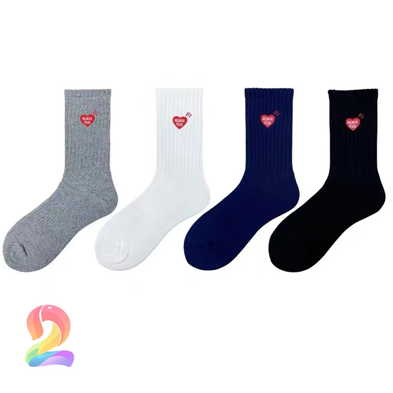 

Спортивные носки ручной работы, мужские носки с вышивкой, мужские женские мужские носки для пар, уличные носки