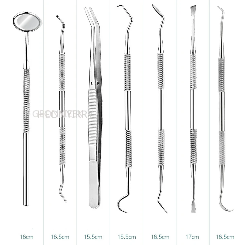 Стоматологическое зеркало скалер для серпа зубного камня шпатель