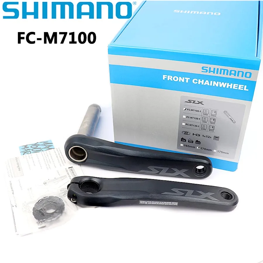

Shimano SLX FC M7100 Crank 1x12 speed MTB Crank Arm Set Mountain bike Crank FC-M7100-1 170mm