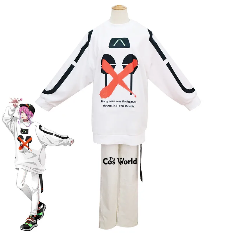 DRB Division Rap Battle Hypnosis Mic The Dirty Dawg Easy R Ramuda Amemura Hoody Pants Uniform Outfit Anime Cosplay Costumes |