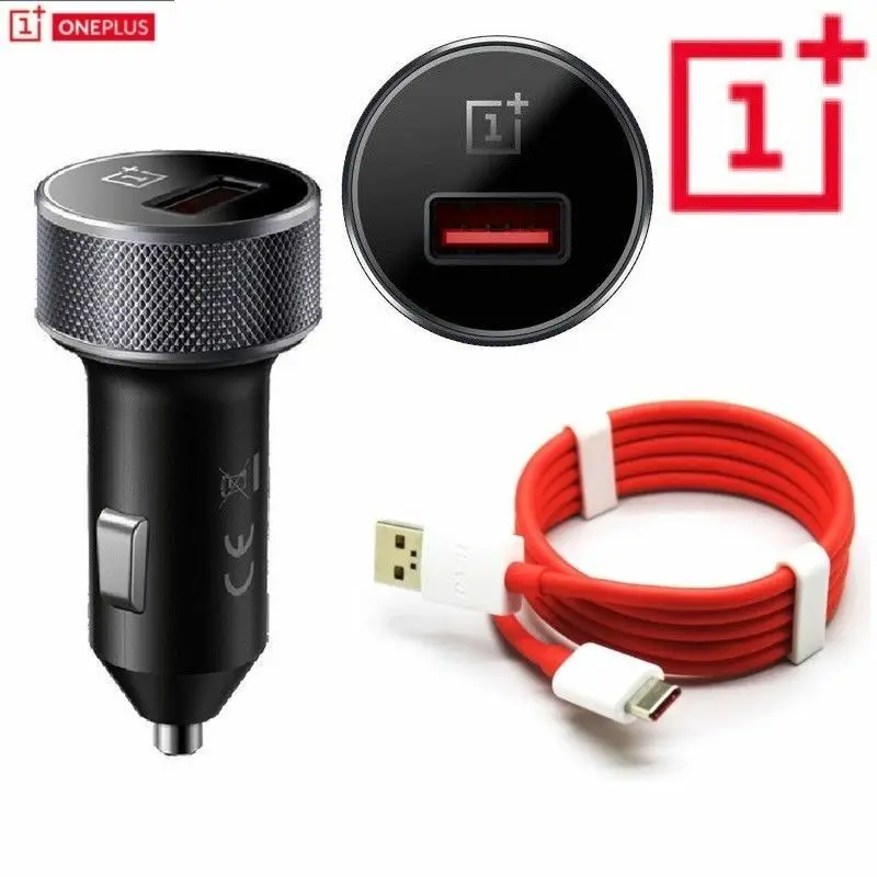 Оригинальное быстрое зарядное устройство OnePlus 7 20 Вт автомобильный адаптер
