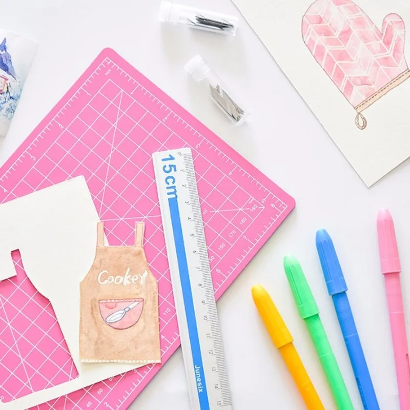 A5 коврик для резки бумаги Рабочий стол ручной работы Студенческая доска резьбы