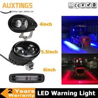 4 5 5 6 8w 20w 30w led forklift truck blue red line warning lamp safety warehouse working light spot tractor ip68 auxtings