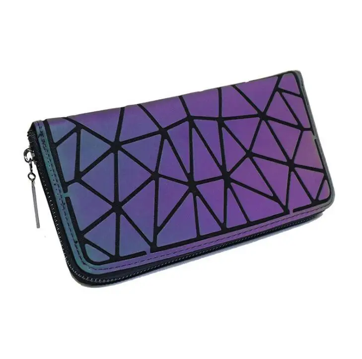 Maelove 1set Luminous bag Women Geometry Handbag Laser Plain Folding Tote Shoulder geometric purse diamond Free Shipping | Багаж и сумки