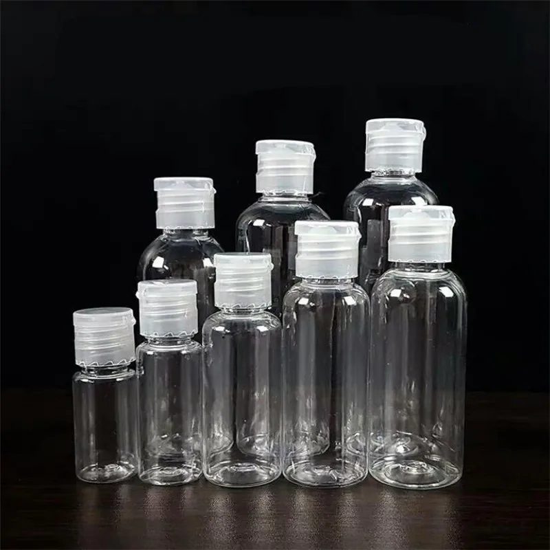 5Pcs Portable Travel Bottle 10ml 30ml 50ml 100 ml Plastic Bottles for Travel Sub Bottle Shampoo Cosmetic Lotion Container images - 6