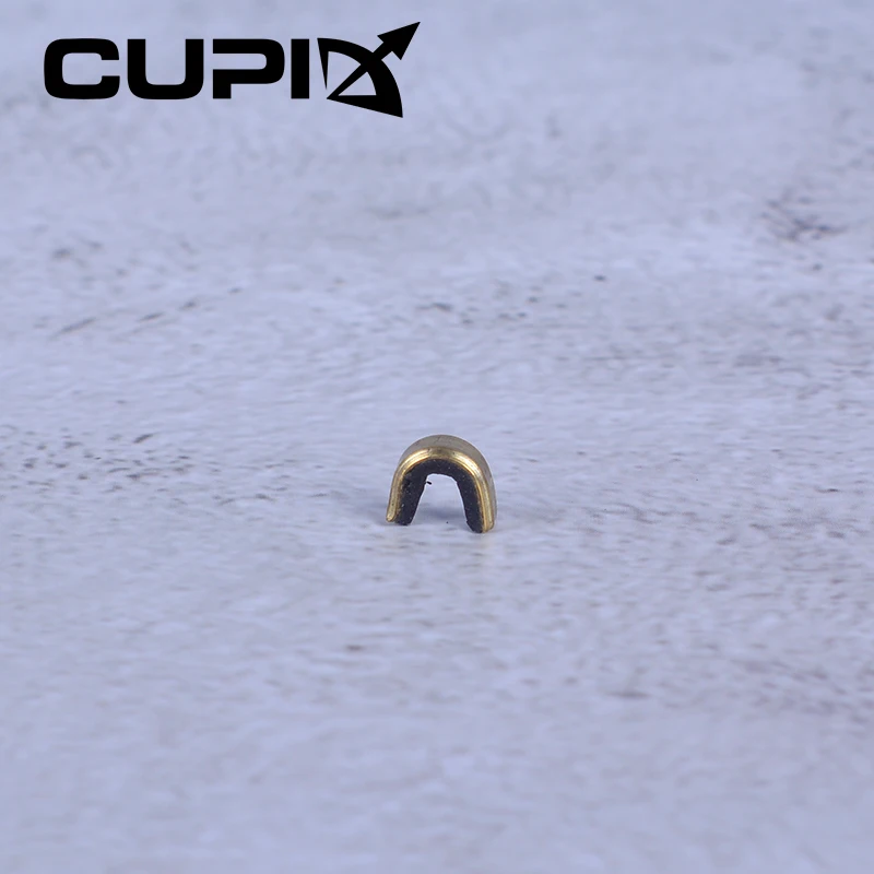 12 шт. струнные пряжки зажимы Nocking Points латунь Nock лук протектор сменный аксессуар