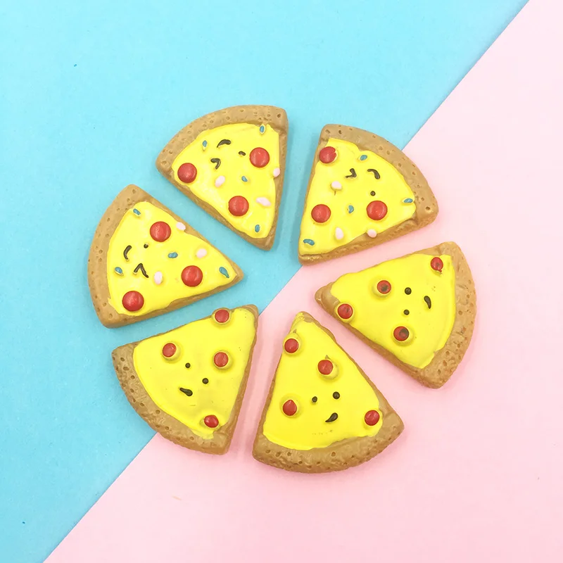 

10 шт Мини Play Foods Смола Pazza сладкие конфеты кабошон с плоской задней поверхностью украшения для скрапбукинга Kawaii милые Diy аксессуары