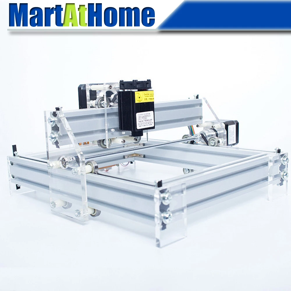 17*20 см Настольный DIY Лазерный гравер с ЧПУ принтер набор для
