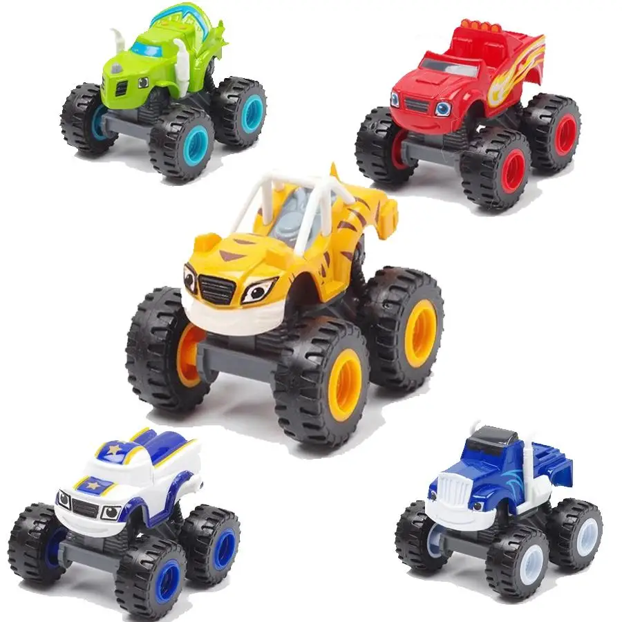 Новинка Blaze Monster машины игрушечный автомобиль из сплава с большим колесом детская