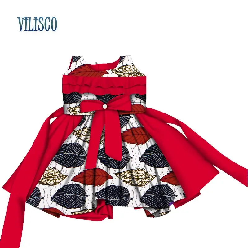 Платья с принтом в африканском стиле для девочек Bazin Riche традиционная африканская