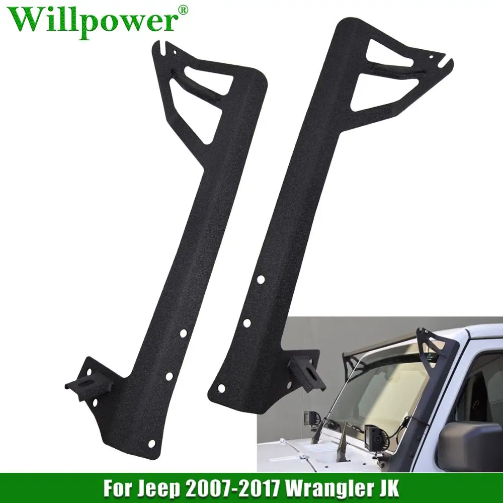 

Для Jeep Wrangler 2007-2017 JK 2WD 4WD неограниченное верхнее лобовое стекло 50 дюймов Светодиодная панель рабочего света Монтажный кронштейн нижние угловые кронштейны