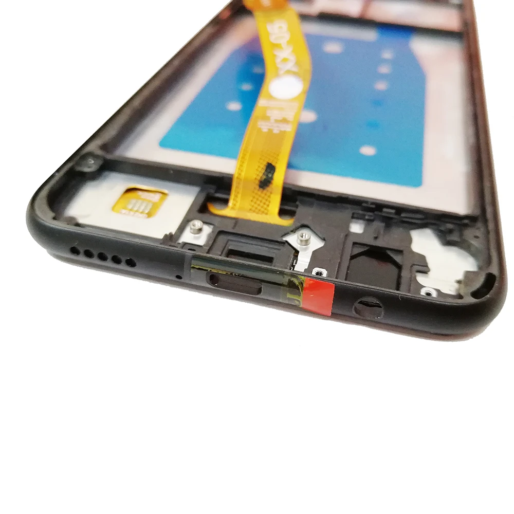 Pantalla LCD inteligente de 6,3 pulgadas para m&oacute;vil, digitalizador de INE-LX1 con montaje de marco para Huawei P Smart Plus 2018, Pantalla de panel t&aacute;ctil, L21, LX2-4