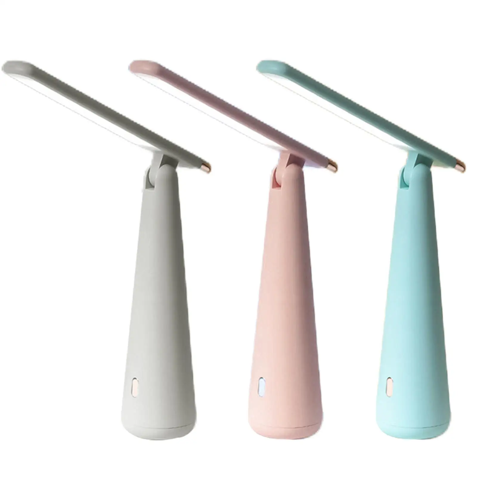 

Dimmable 24 LEDs Desk Lamps Eye-Caring USB Charging Port 3 Color Temperature Table Touch Cordless for Bedroom Bedside Home Work