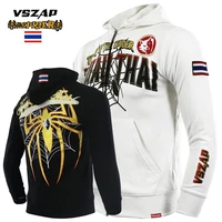 new fighting sport spider hoodie mma thai hoodie jacket bodybuilding male fighting martial arts running style