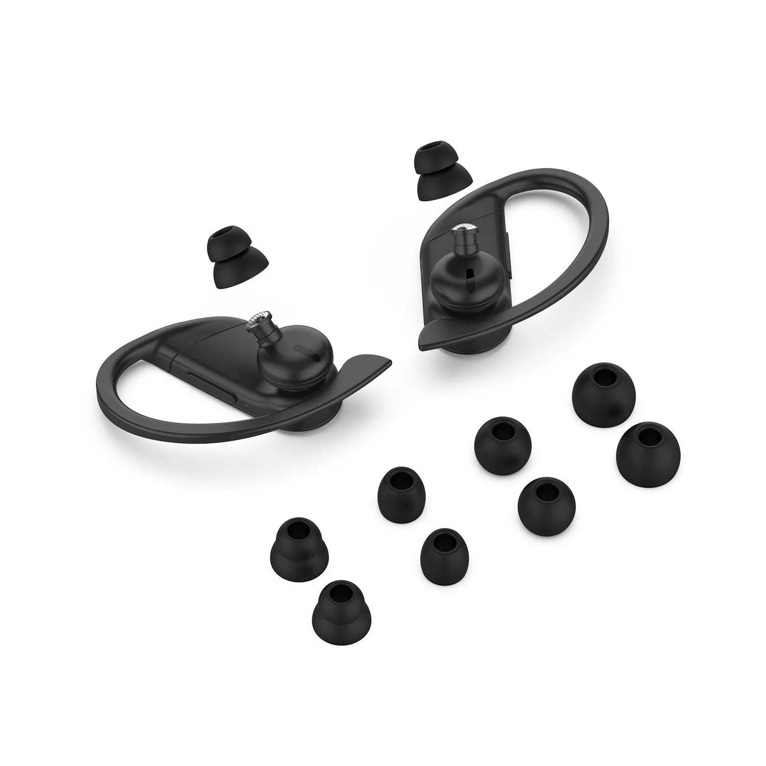 Universal Silicone Earphone Earbuds Bluetooth Headset Waterproof for Beats Powerbeats Pro / 3 Magic Sound Wireless Accessories