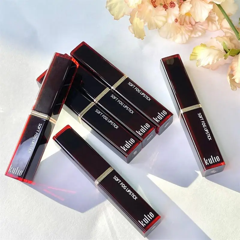 

6 Colors Lipstick Waterproof Long Lasting Matte+Shimmer Mental Beauty Lip Gloss Nude Glitter Lip Gloss Beauty Red Lip Tint