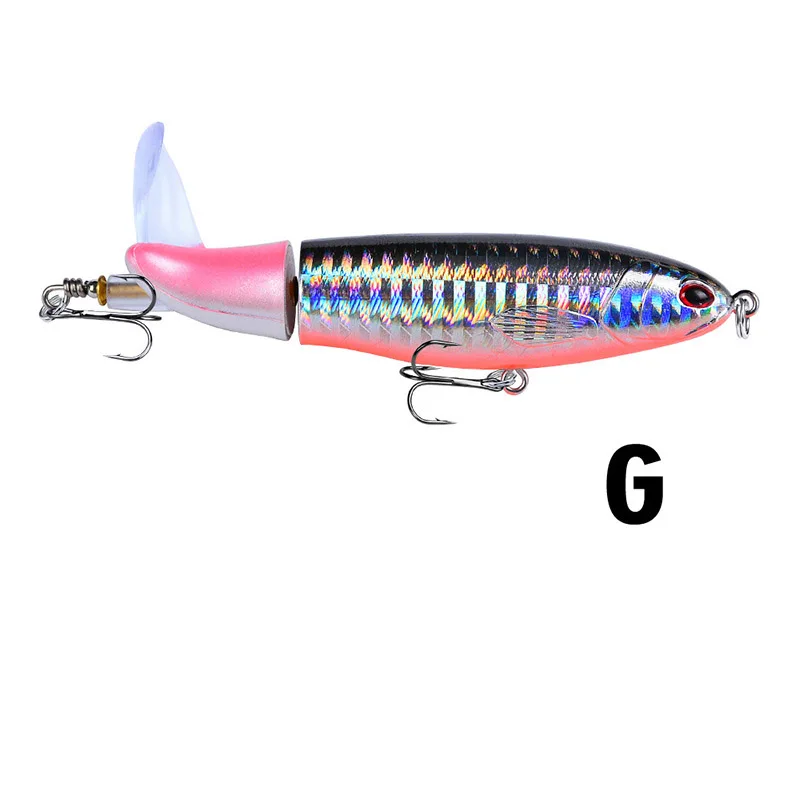 11 см/15 г 14 5 см/36g пропеллер Topwater рыболовная приманка искусственная Жесткий Мягкий