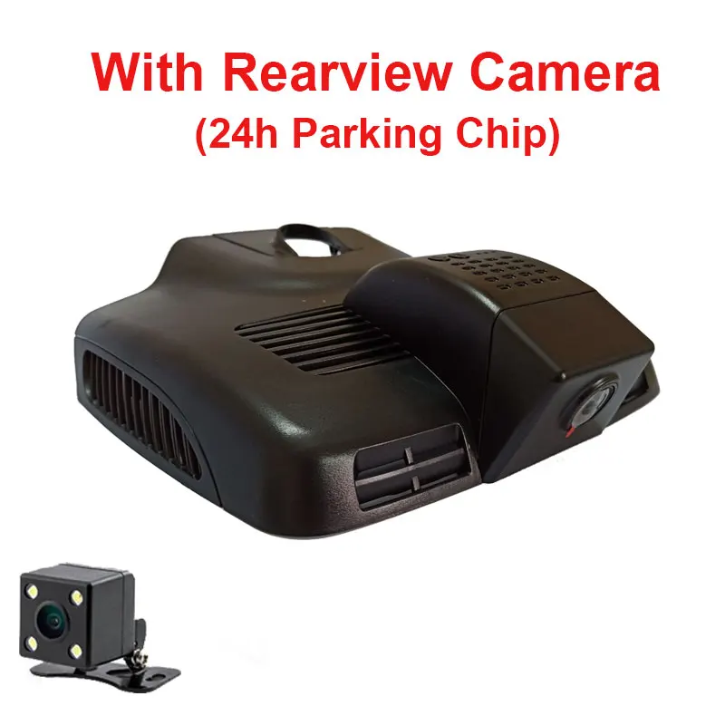 With Rear And 24H Kampacar автомобильный wifi видеорегистратор Dash camera s Novatek 96658 Автомобильный видеорегистратор для Mercedes Benz Vito два видеорегистратора Wi-Fi Автомобильная камера Dvrs - Название цвета: With Rear And 24H