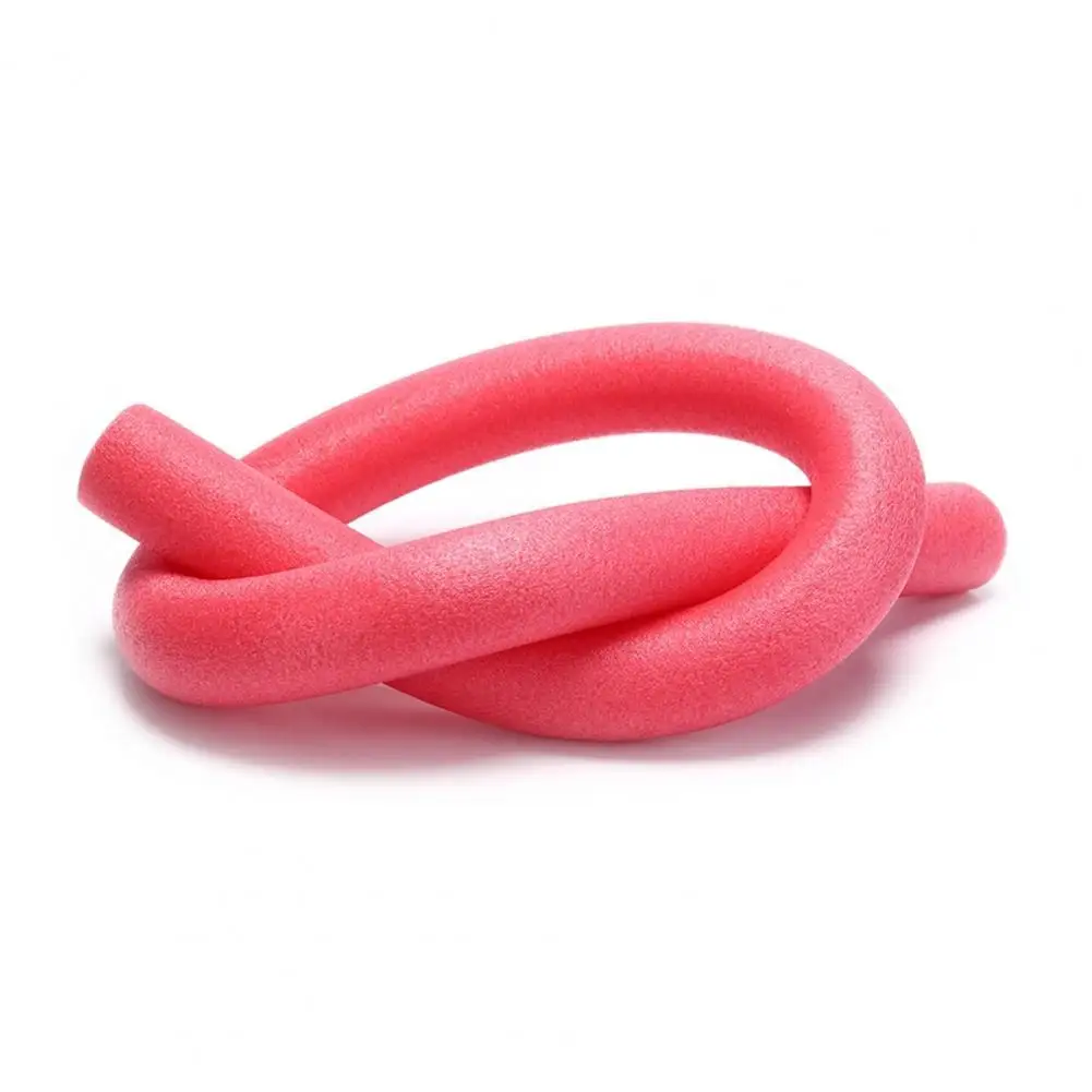 

80% Hot Sale Swimming Stick Solid Color Flexible EPE Strong Buoyancy Swimming Aid Foam Noodle for Pool Water Equipment