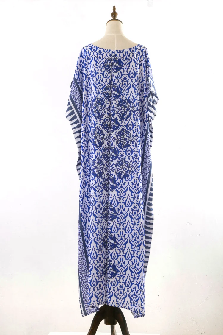 Большие размеры хлопковые пляжные платья парео de Playa Mujer купальный костюм с