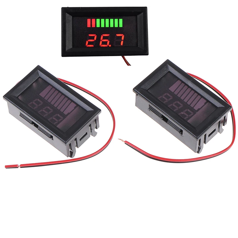

5-15mA 12V Acid Lead Battery Charge Level Indicator Lithium Battery Capacity Meter