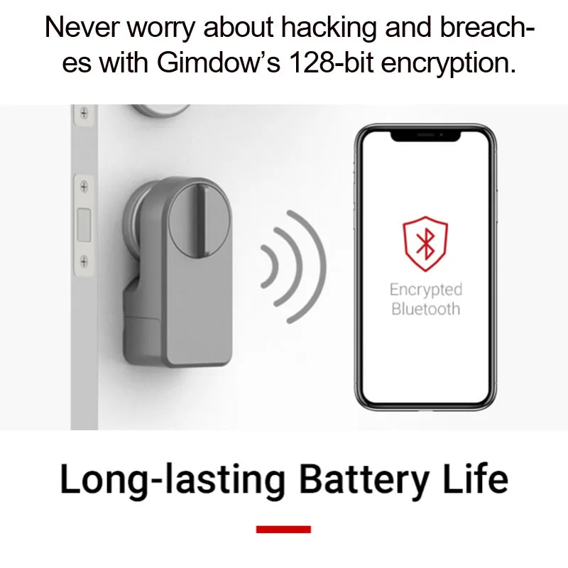 Умный Замок GIMDOW Tuya с цифровым паролем совместимым Bluetooth интеллектуальная