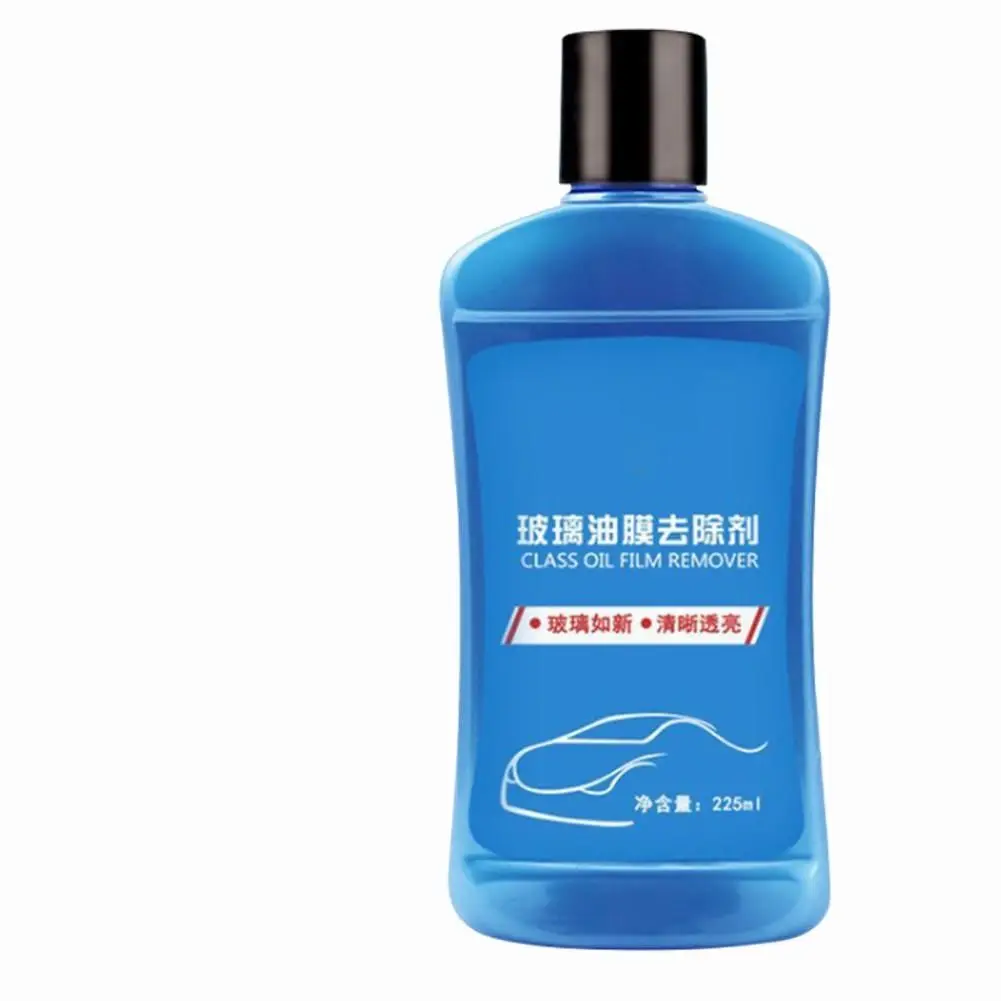 

225ml Car Glass Oil Film Remover Windshield Cleaning Agent Strong Car Decontamination Cleaner Car Cleaning Car Glass Cleaner