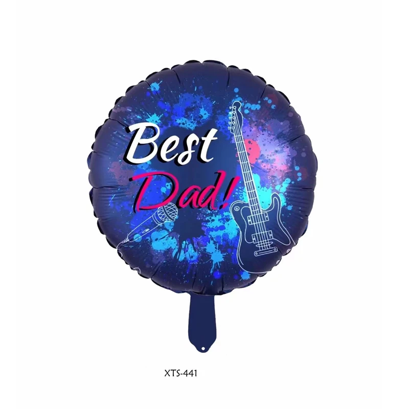 10Pcs 18Inch English Happy Father's Day Helium Balloon Feliz Dia Super Papa Foil Balloons Father Party Decoration Baloes Globos - купить