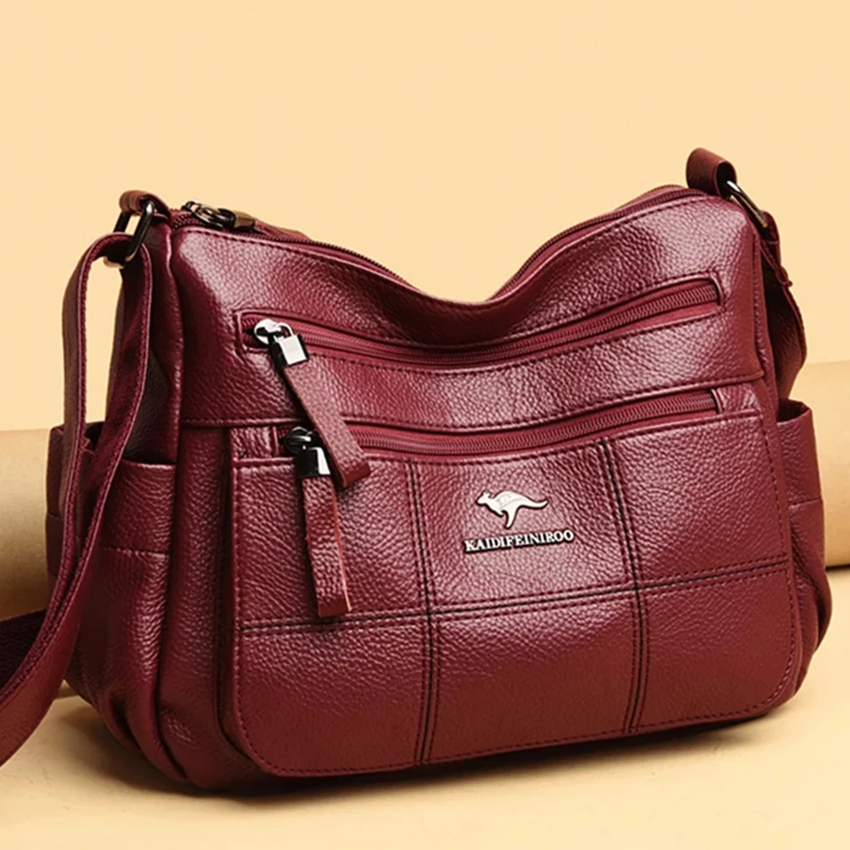 

Genuine Brand Leather Luxury Handbags Women Bags Designer Shoulder Crossbody Hand Bags for Women 2021 Purses and Handbags