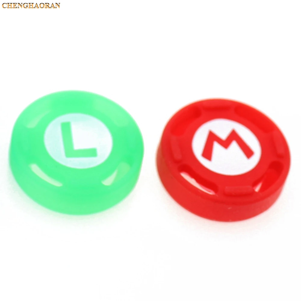 CD 1 пара = 2 шт. силиконовые аналоговые ручки Mario, колпачки s для переключателя kingd NS JoyCon, Джойстики для джойстика, крышка для джойстика - Цвет: CD